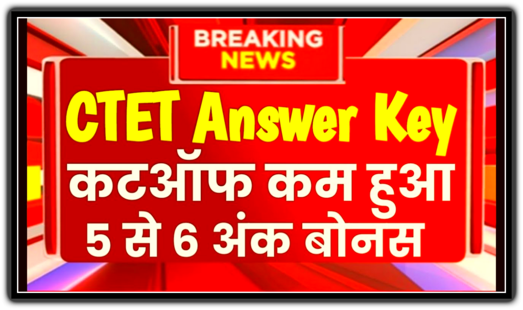 CTET Result Cut Off 2024 Direct Link